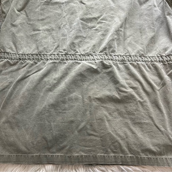 Vintage Cabelas Jacket Green Field Outdoors Safari Shacket Shooting Mens XL Tall - Picture 10 of 11